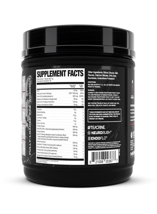 ليمتليس ليميتلس ماغنوم نيوتراسوتيكالز × 16 مكمل غذائي كامل قبل التمرين - 20/40 حصة، بنكهة الكرز والفانيليا، طاقة عالية، تركيز، قوة وتحمل لأداء مثالي - Image 3